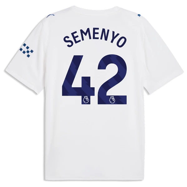 Fotbalové Dresy Manchester City Semenyo 42 Alternativní 2026-27 Fotbalové Dresy Manchester City Semenyo 42 Alternativní 2026-27
