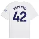 Fotbalové Dresy Manchester City Semenyo 42 Alternativní 2026-27 Fotbalové Dresy Manchester City Semenyo 42 Alternativní 2026-27