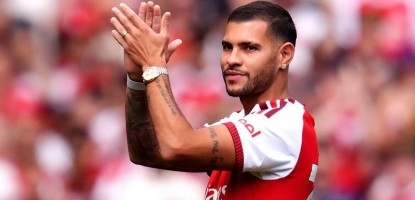 Bruno Guimarães získal trofej hned ve svém prvním vystoupení za Arsenal