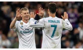 CRISTIANO RONALDO byl poctěn, že mohl hrát s Toni Kroos CRISTIANO RONALDO byl poctěn, že mohl hrát s Toni Kroos