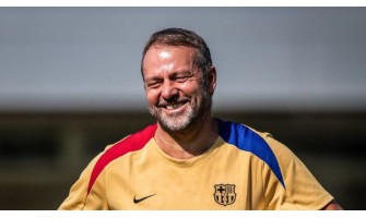 FC Barcelona uznává trenérské schopnosti Hansiho Flicka FC Barcelona uznává trenérské schopnosti Hansiho Flicka