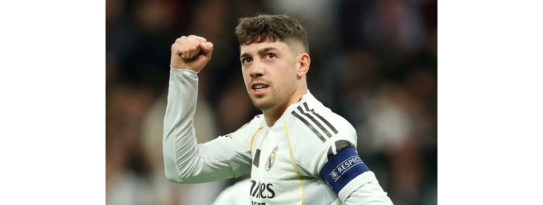 Federico Valverde vstřelil jediný třetí gól Realu Madrid v zápase Federico Valverde vstřelil jediný třetí gól Realu Madrid v zápase