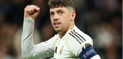 Federico Valverde vstřelil jediný třetí gól Realu Madrid v zápase