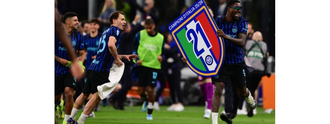 Inter si zajistil titul v Serii A tři kola před koncem Inter si zajistil titul v Serii A tři kola před koncem