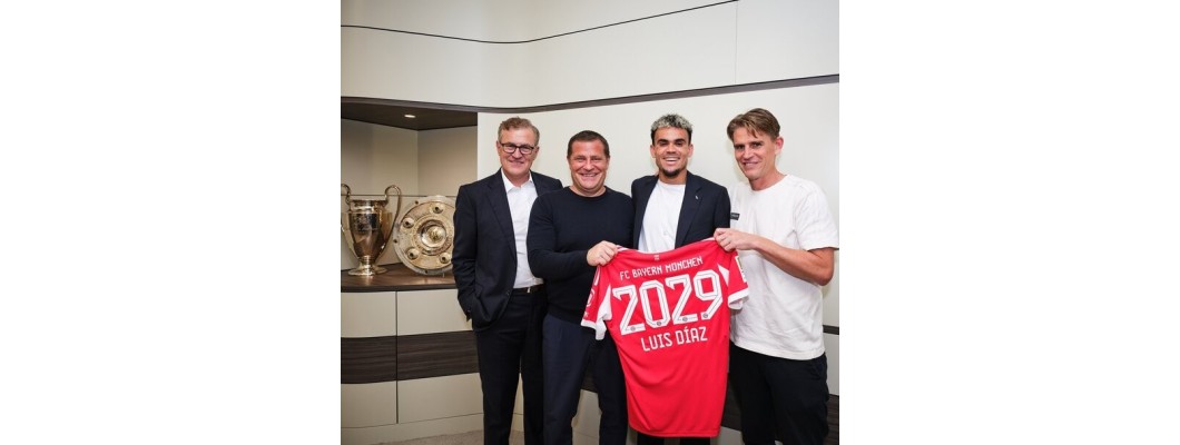 Luis Díaz se vyrovnal se svým přestupem do Bayernu Mnichov Luis Díaz se vyrovnal se svým přestupem do Bayernu Mnichov