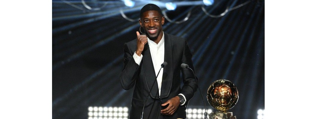Ousmane Dembélé vyhrává Zlatý míč a dostává požehnání všech