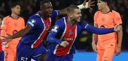 Paris Saint-Germain ukončilo vítěznou sérii FC Barcelona v Lize mistrů