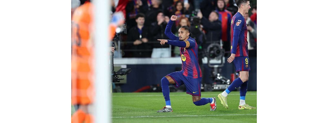 Raphinha Belloli vnesl novou sílu do křídel FC Barcelona Raphinha Belloli vnesl novou sílu do křídel FC Barcelona