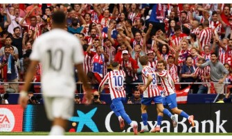 Real Madrid utrpěl svou první porážku v nové sezóně, pětigólovou prohru s Atléticem Madrid