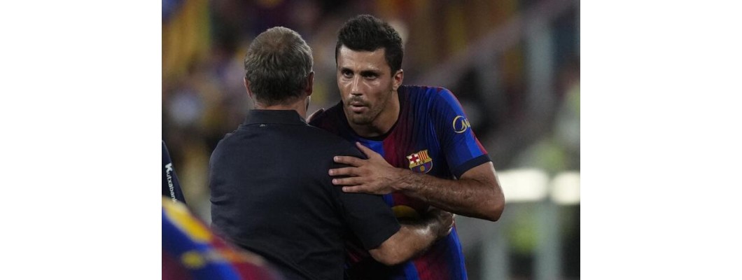 Rodri Hernández se v nejkratší době adaptoval na taktický systém FC Barcelona Rodri Hernández se v nejkratší době adaptoval na taktický systém FC Barcelona