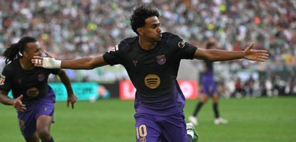 Rodri Hernández střílí svůj první gól za FC Barcelona