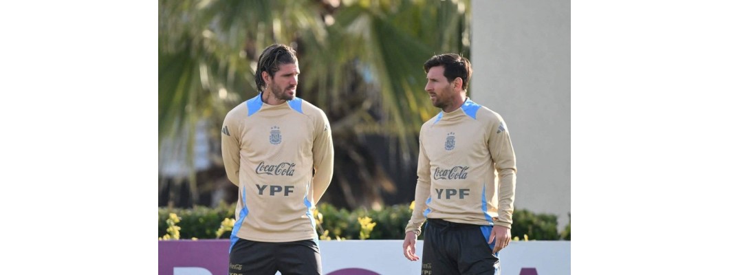 Rodrigo de Paul doufá, že si veřejnost zachová klidný a vyvážený pohled na vítězství a prohry