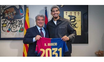 Ronald Araújo si uvědomuje svůj vlastní problém se silou a rozhodl se prodloužit smlouvu s FC Barcelona Ronald Araújo si uvědomuje svůj vlastní problém se silou a rozhodl se prodloužit smlouvu s FC Barcelona