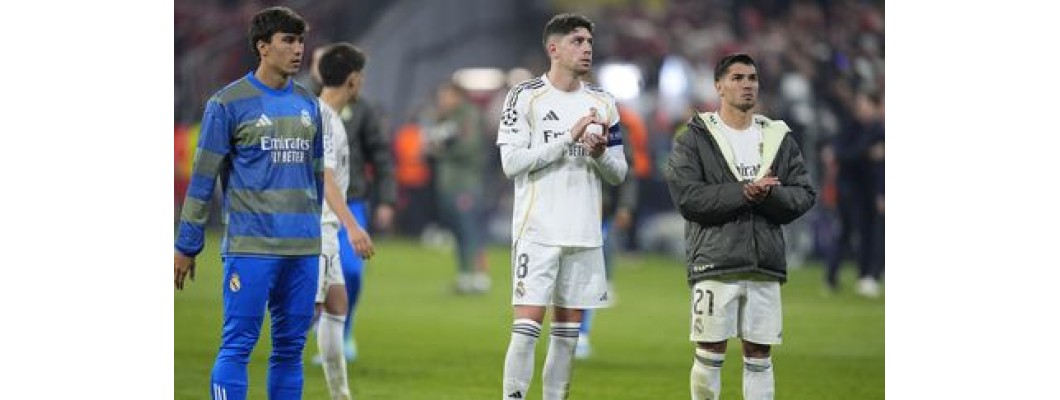 Výrazy tváří hráčů Realu Madrid po nepostupu do semifinále Ligy mistrů Výrazy tváří hráčů Realu Madrid po nepostupu do semifinále Ligy mistrů
